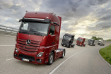 25 Jahre Mercedes Actros: Seit einem Vierteljahrhundert schwer in Ordnung