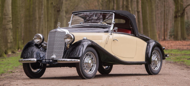 Cool & kultig: Mercedes 170V Roadster: 1939er W136 als flotte Sportschnitte