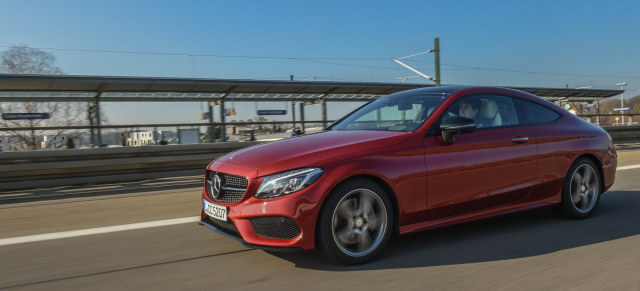 Fahrbericht Mercedes-Benz C300 Coupé: Jung, dynamisch, gutaussehend! Hier kommt das neue Coupé der C-Klasse! 