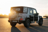 Teaser: Erste Bilder vom neuen G-Klasse Cabriolet: Mercedes hat G-öffnet