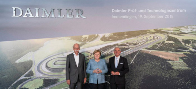 Mobilität der Zukunft: Daimler eröffnet Prüf- und Technologiezentrum Immendingen