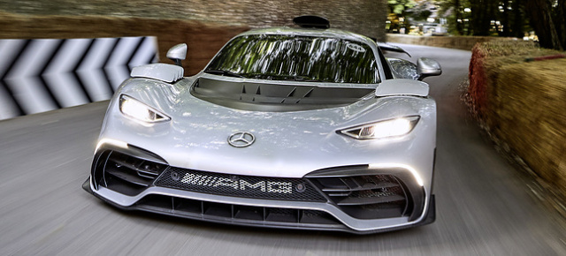 Sternstunde mit Karacho in Goodwood 2022: Video: Hill-Climb des Mercedes-AMG ONE