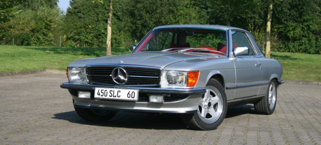 Mercedes Youngtimer vom Feinsten  ein 450 SLC in Vollrestauration: Schweizer Scheckheftpflege und deutsche Sorgfältigkeit verhalfen diesem 450 SL-Coupe zu neuem Glanz