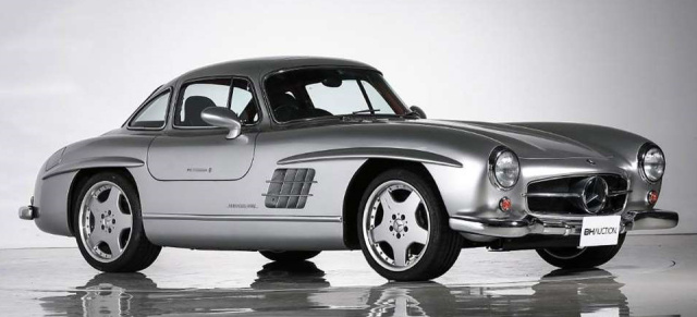 Sterne unterm Hammer: In Tokyo wird ein 300 SL Restomod versteigert: 1 of 11: 1955er 300 SL mit AMG-Technik! 