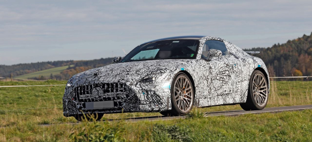 Mercedes-AMG GT Erlkönig erwischt: Spy Shot Premiere: Erste Bilder vom AMG GT II Edition 1