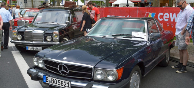 Impressionen von den Classic Days Berlin, 8./9.Juni: Oldtimer-Event in der Hauptstadt mit vielen Schönen Sternen