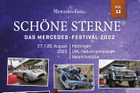 SCHÖNE STERNE® 2022: Save the Date: 12. Mercedes-Festival SCHÖNE STERNE® am 27./28. August 2022 in Hattingen/Ruhr