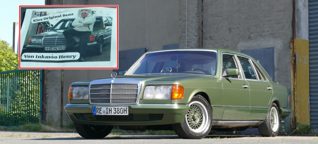 Luden-Karre: Mercedes 380 SEL von „Inkasso Henry“: Mercedes Kiez-Klasse