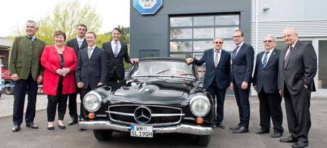 Neu: TÜV SÜD & "Medele Classic" in Peißenberg: Eröffnung eines neuen Old- und Youngtimer-Centers mit TÜV Station