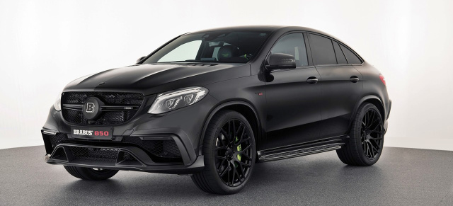 Ohrgasmus: BRABUS 850 - MB GLE 63 Coupé : BRABUS  850 wie er klingt und kracht