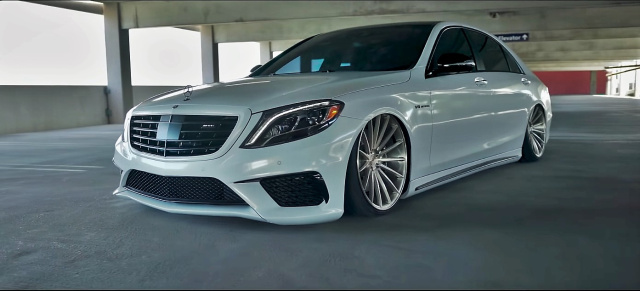 Mercedes-S-Klasse-Tuning: Slammed S63 : Hola! 1 x S-Klasse mit scharfer Sauce bitte!