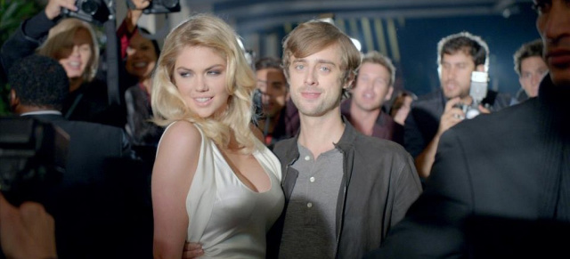 Behind the Scenes: Mercedes-Benz Super Bowl Werbung: Mercedes-Fans.de zeigt Bilder des Makin' Of mit Kate Upton, Usher und dem Mercedes-Benz CLA