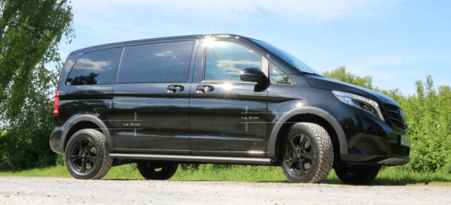 Angebot des Monats: VanSports Höherlegungs-Federsatz für Mercedes-Benz V-Klasse/Vito 447