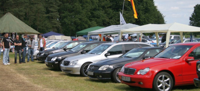 12. Juni: Mercedes Treffen Füchtorf - Mercedes-Fans.de ist dabei!: 8. Mercedes Treffen Harsewinkel mit 80 Pokalen!  