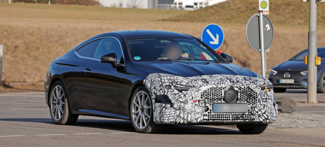 Mercedes Erlkönig erwischt: Aktuelle Bilder vom CLE-Facelift