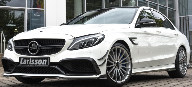 Carlsson CC63S: Reminiszenz an den Rennsport: Carlsson Sport Programm für den Mercedes-AMG C63