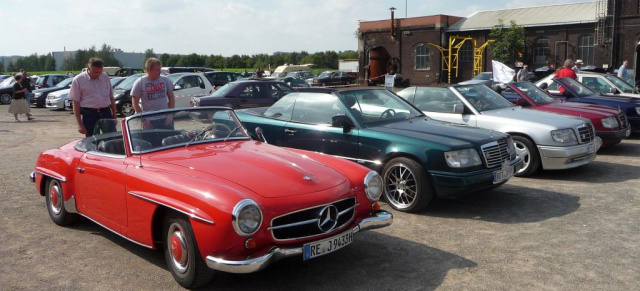 SCHÖNE STERNE 2010  so wars!: Ein Mercedes-Treffen für alle Sterne:  Über 3.500 Besucher  530 Autos  gelebte Begeisterung für den guten Stern  keine Marke hat mehr automobile Meilensteine! 