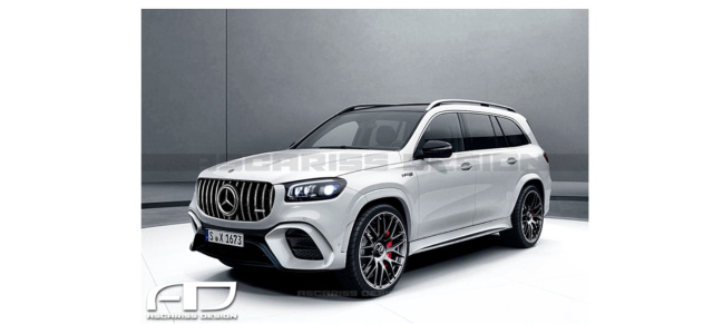 Mercedes von morgen: Mercedes-AMG GLS 63: Visionärer Vorgucker: Könnte so der kommende Mercedes-AMG GLS 63 aussehen?