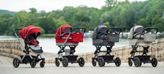 Mercedes-Benz Lifestyle: Liebe zum Stern in die Wiege gelegt: 4 neue Mercedes-Benz Avantgarde Kinderwagen