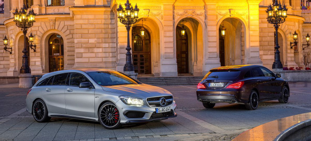 Video Fahrbericht: Der neue CLA Shooting Brake: Shooting Star: Mercedes CLA 45 AMG Shooting Brake