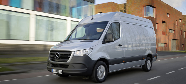 Rückruf für den Mercedes-Sprinter: Brandgefahr: Rückruf für 53.000 US-Sprinter