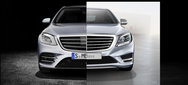 Mercedes-Benz S-Klasse: Gegenüberstellung alt vs. neu: Face to Face: Die optischen Veränderungen der S-Klasse W222 im direkten Vergleich