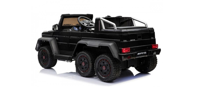 Oster-Geschenk-Tipp für kleine und große MIBs: Don`t call it Spielzeug? Mercedes-G63 AMG 6x6 Kinder-Elektro-Auto mit 100 kg Tragkraft