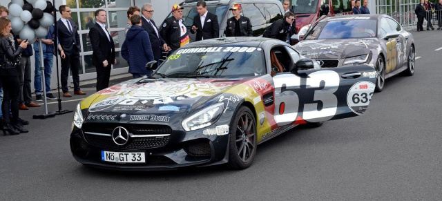 3000 Meilen-Straßenrennen: Stockholm – Bottrop – Las Vegas: Gumball 3000 macht Zwischenstopp bei BRABUS