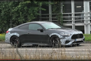 Mercedes-AMG Erlkönig erwischt: Erlkönig-Video: AMG CLE 63 Coupé mit V8-Motor