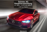 Hauptversammlung der Daimler AG: Livestream: Hauptversammlung der Daimler AG am 29. März, 10.00 MEZ