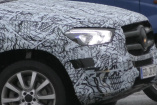 Mercedes-Benz Erlkönig erwischt: Spy Shot Video: Mercedes GLE W167 zeigt seine Scheinwerfer