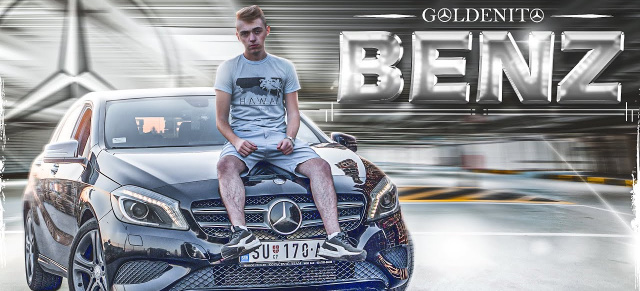 Mercedes in der Musik: Goldenito: „Benz"