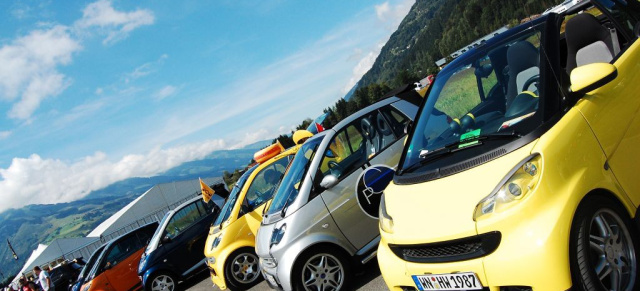 Smart Times 2009 - kein Mercedes Treffen aber...: Faszination Smart: Europas großes Smart Treffen in Zell am See (A)