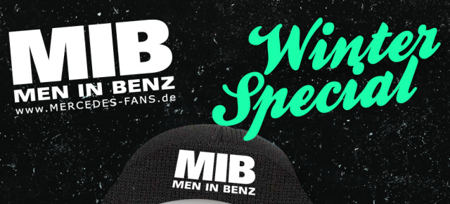 Cooles Set: Original MIB-Hoodie + MIB-Beanie-Mütze: Unser MIB Winter-Set zum Sonderpreis!