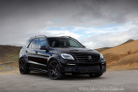 Kraft & Protz: Mercedes ML 63 AMG von TopCar: Schwarz, breit und stark präsentiert sich das getunte Mercedes AMG SUV