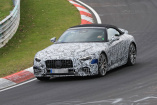 Mercedes SL Erlkönig auf dem Nürburgring erwischt: Spy Shot: Aktuelle Bilder vom Oberklasse-Roadster R232