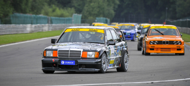 17. bis 19. Juli 2015: Youngtimer Festival Spa 2015: Mercedes-Benz 190 E 2.5-16 EVO II startet bei Youngtimer Trophy