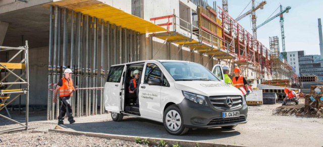 Neu bei CharterWay: Mercedes-Benz Vito: Der neue Mercedes-Benz Vito verstärkt die CharterWay Flotte 