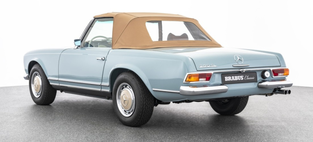 Mercedes-Benz Pagoden nach einer BRABUS Komplettrestauration: Das kosten Mercedes-Benz 280 SL-Modelle (W113)