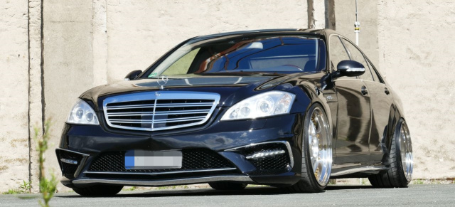 Mercedes-Benz S500 W221 Tuning: Big. Breit. Benz.