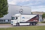 Mercedes-Benz eActros: erfolgreicher 50.000-km-Praxistest: Null Emission. Null Problemo: eActros legt 5.000 Touren rein batterieelektrisch zurück