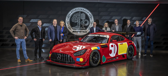 Ein AMG-Unikat steht jetzt bei Assenheimer/Mulfinger: Mercedes-AMG GT3 Sonderedition „50 Years Legend of Spa“ bereichert den Showroom