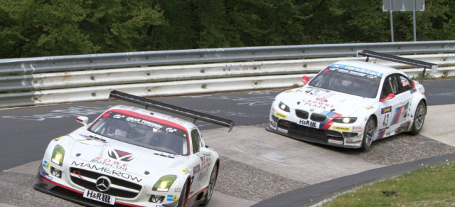 Mamerow SLS AMG GT3 siegt in der grünen Hölle!: 2. Lauf VLN: Team Mamerow fährt einen blitzsauberen Sieg heraus.