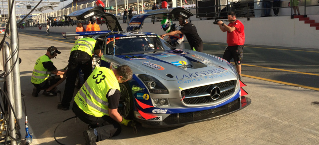 Hankook 24h in Dubai: Live-Berichte: Live-Bilder: Patrick Assenheimer startet im SLS AMG GT3