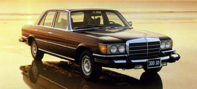 Mercedes-Benz S-Klasse 300 SD (W116): Selbstzünder-Pionier: Oberklasse mit Turbodiesel