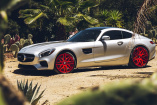 Mercedes-AMG GT S: Rot macht‘s rassig: Coole Räder für den krassen Look