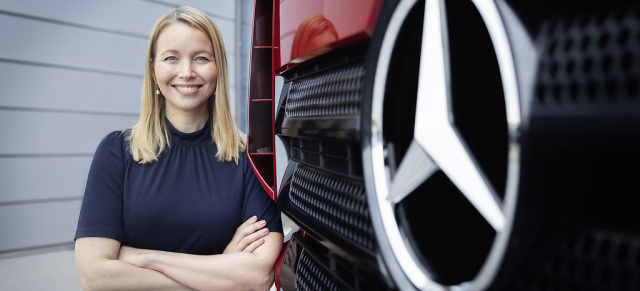 Daimler Truck: Köpfe: Stina Fagerman übernimmt Leitung Marketing, Vertrieb und Services bei Mercedes-Benz Lkw