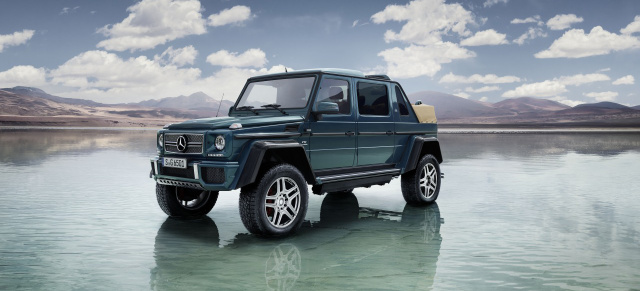 Mercedes-Benz Premiere: Mercedes-Maybach G 650 : Offiziell: die neue Offenbarung im Luxusbereich - Mercedes-Maybach G 650