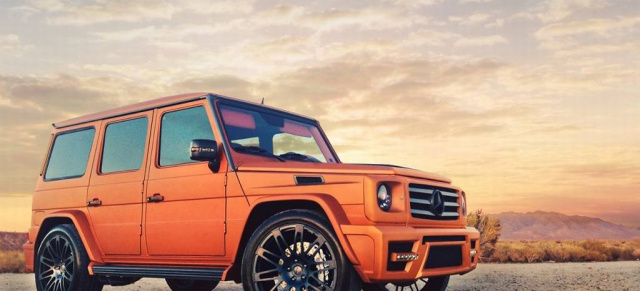 Abgekupfert:  Mercedes G 55 AMG Copper Edition: US-Tuner AKA  Eurosport präsentiert Performance-Package für die G-Klasse mit AMG DNA