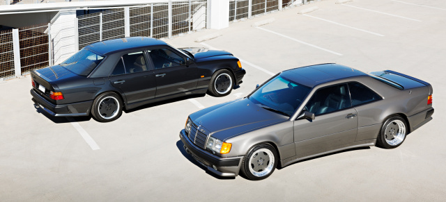 Sterne unterm Hammer: Mercedes-Benz AMG 300 CE 6.0 "Hammer" und 300 E 6.0 "Hammer": Hammer-Duo zum Hammerpreis